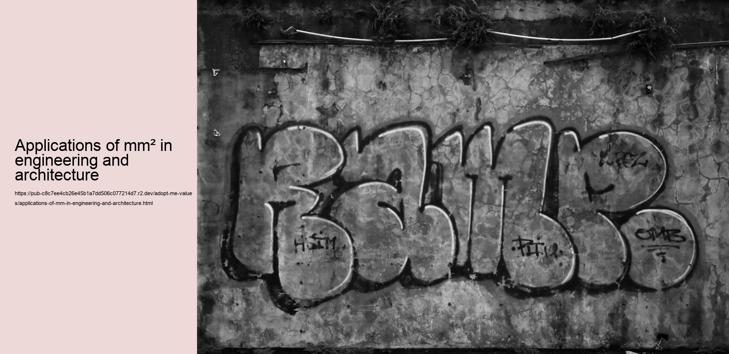 Applications of mm² in engineering and architecture