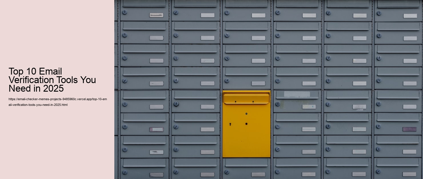 Top 10 Email Verification Tools You Need in 2025