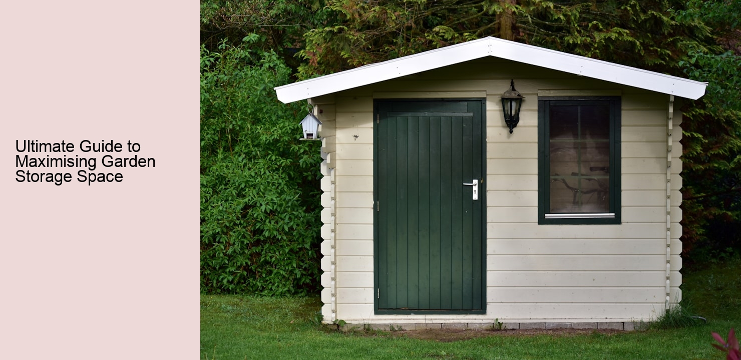 Ultimate Guide to Maximising Garden Storage Space